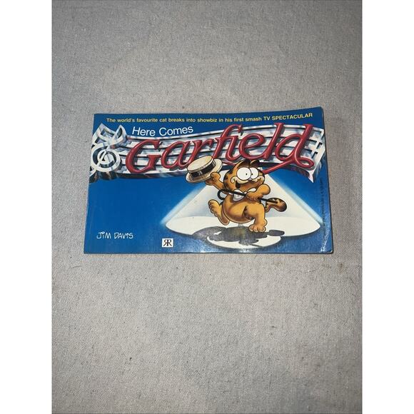 Here comes Garfield paperback softback book, by Jim Davis 1982 ISBN: 034530764X - Picture 1 of 6